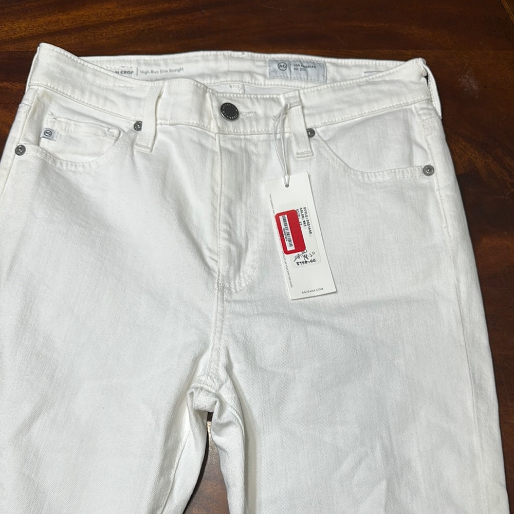 AG Adriano Goldschmied White Slim Jeans